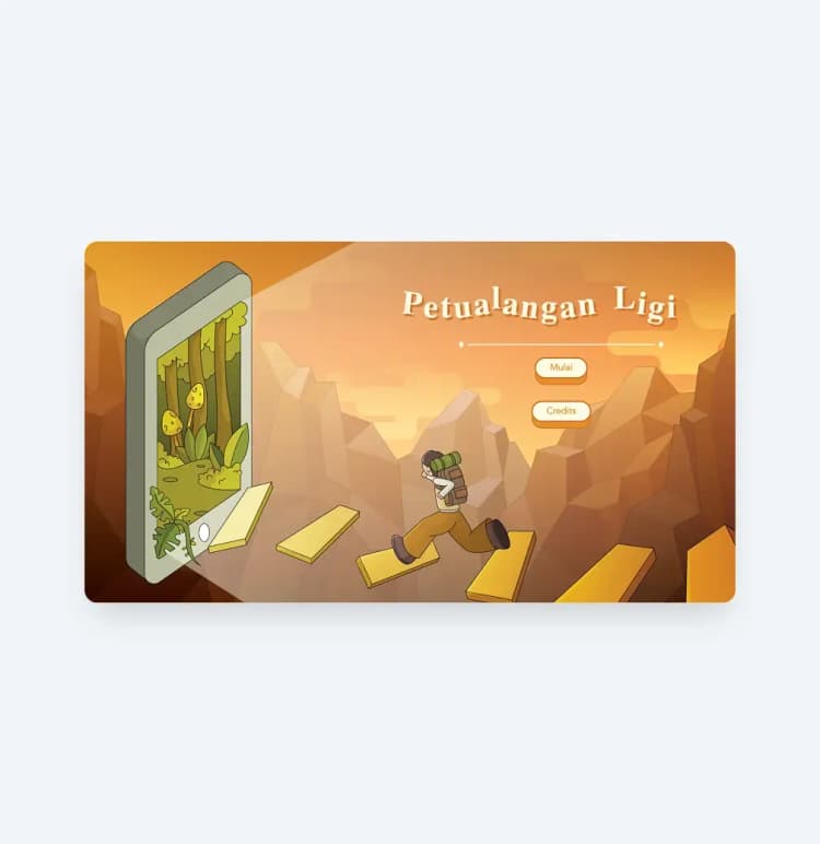 Game Literasi Hoaks Petualangan Ligi