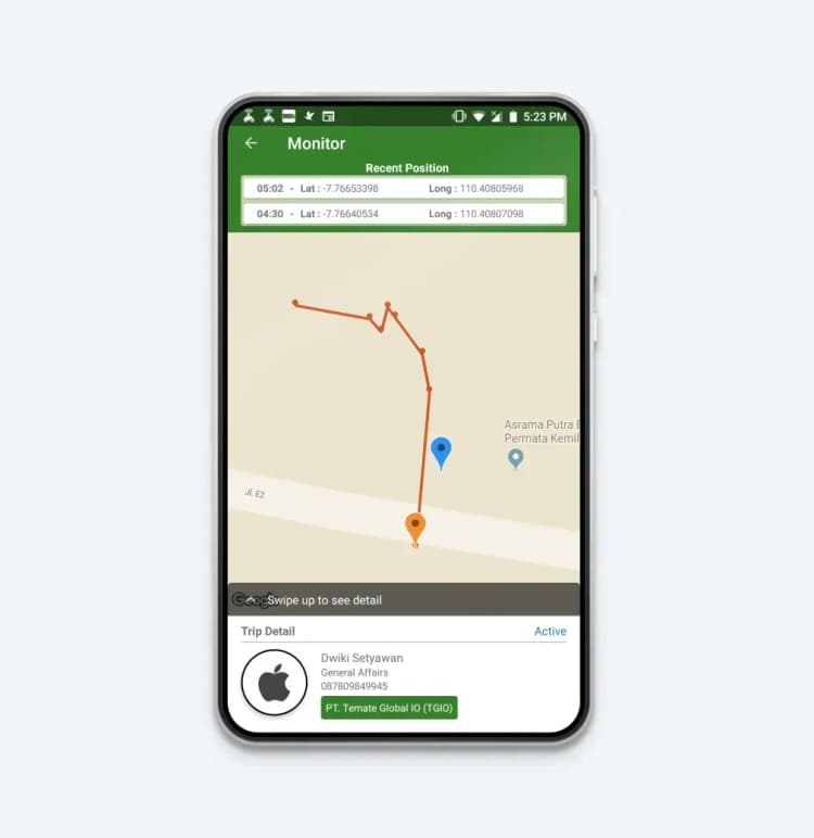 Aplikasi Pemantau Perjalanan Dinas - WLTMware