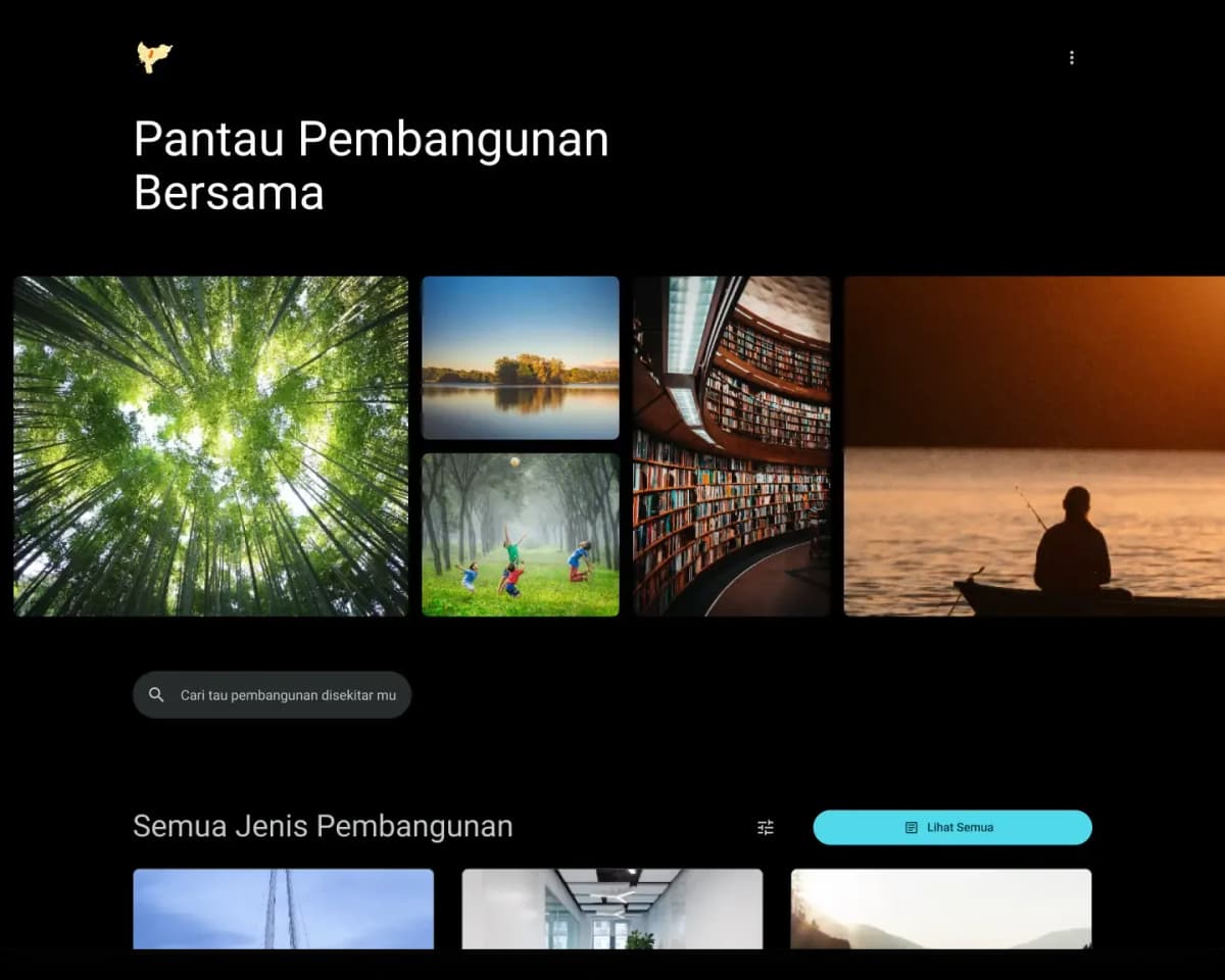Website Pemantau Pembangunan